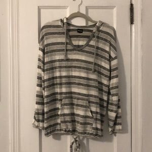 Striped Hooded Sweater
